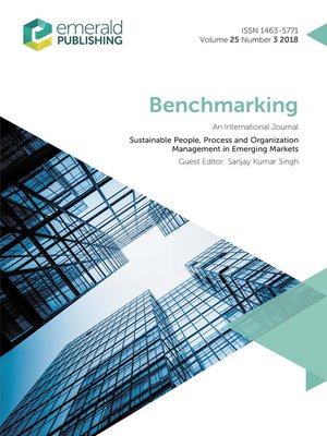 cover image of Benchmarking: An International Journal, Volume 25, Number 3